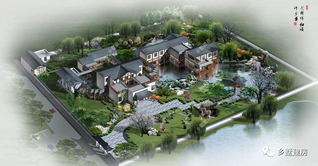 30套傳統(tǒng)中式住宅效果圖集，看完都點(diǎn)贊