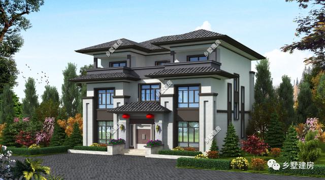 30套傳統(tǒng)中式住宅效果圖集，看完都點(diǎn)贊