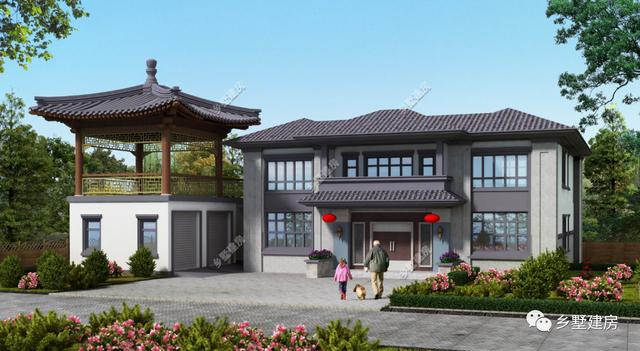 30套傳統(tǒng)中式住宅效果圖集，看完都點(diǎn)贊