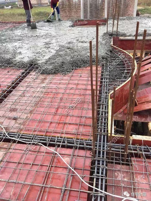 幾套農(nóng)村自建別墅外觀實(shí)景圖，附戶型圖和施工過程