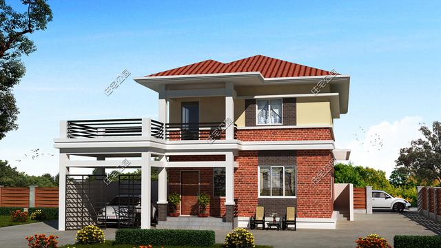 幾套帶車庫的農(nóng)村自建別墅戶型方案，沒車庫都不敢叫別墅