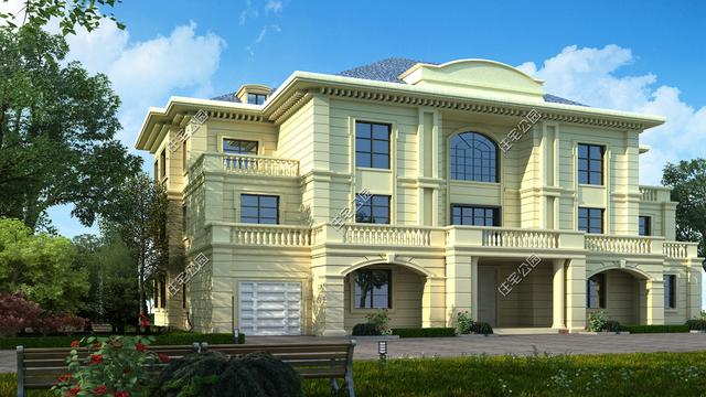 幾套帶車庫的農(nóng)村自建別墅戶型方案，沒車庫都不敢叫別墅