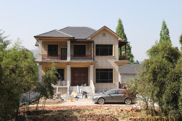 實(shí)拍浙江農(nóng)村，家家戶戶都是小別墅，令城里人羨慕