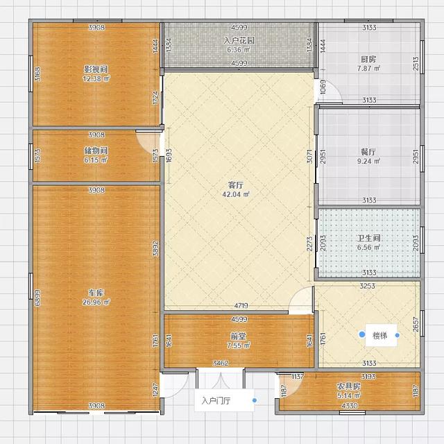 農村12米×12米自建三層別墅的設計圖，有比較好的推薦嗎？