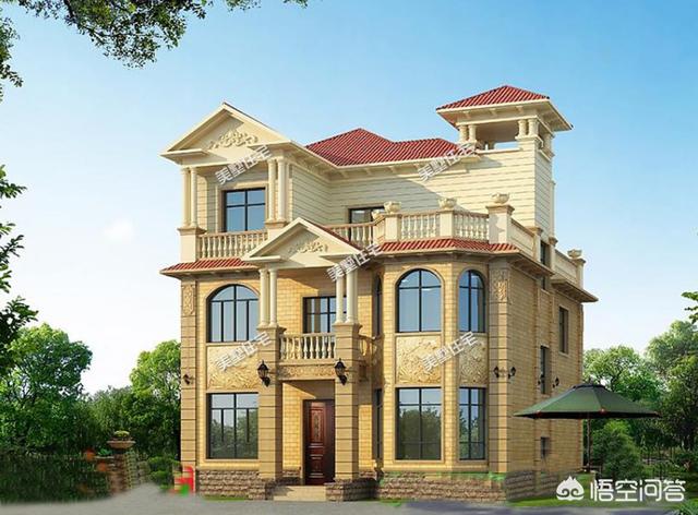 農村12米×12米自建三層別墅的設計圖，有比較好的推薦嗎？