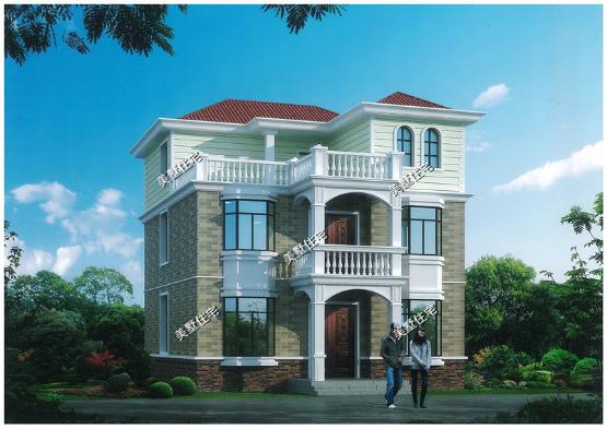 10套農(nóng)村三層自建房外觀圖，農(nóng)村建保證不土