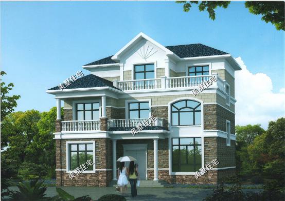 10套農(nóng)村三層自建房外觀圖，農(nóng)村建保證不土