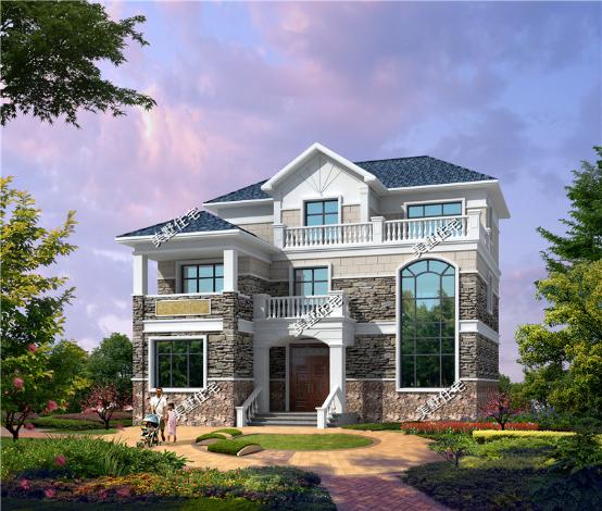 10套農(nóng)村三層自建房外觀圖，農(nóng)村建保證不土