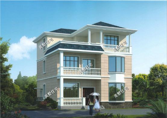 10套農(nóng)村三層自建房外觀圖，農(nóng)村建保證不土