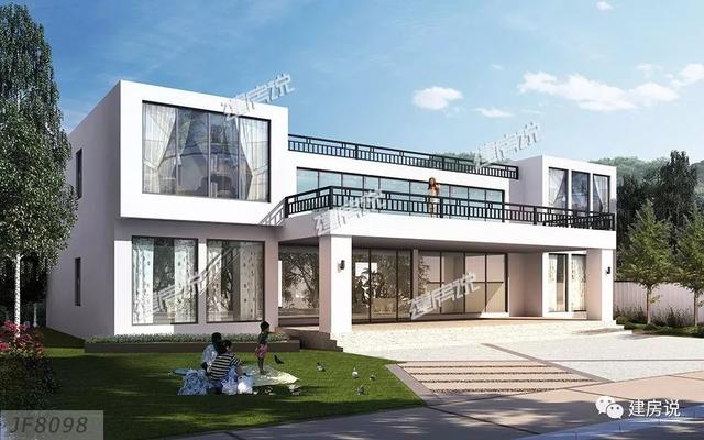 12款現(xiàn)代時尚的小別墅外觀圖，看膩了歐美別墅換換