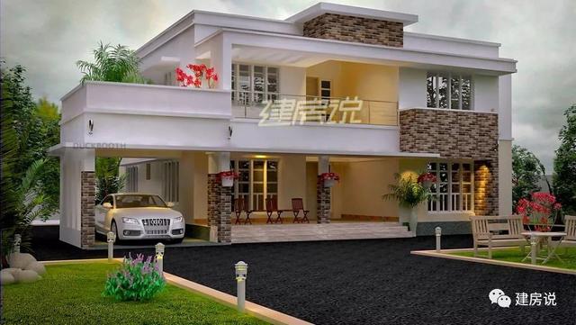 12款現(xiàn)代時尚的小別墅外觀圖，看膩了歐美別墅換換