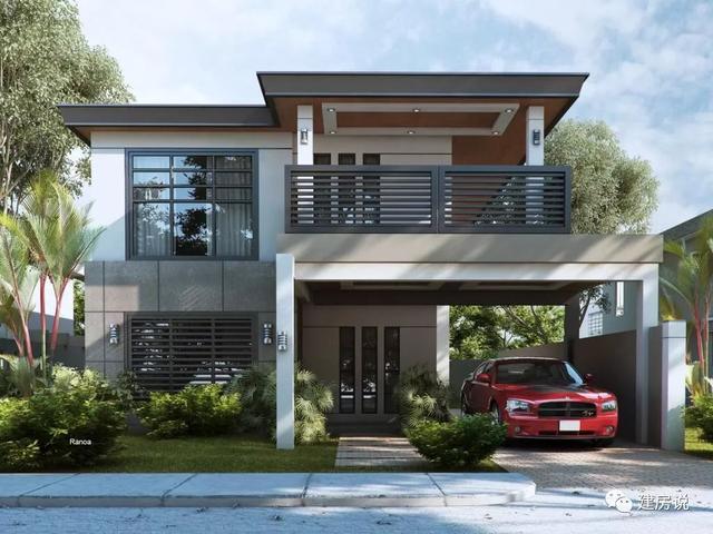 12款現(xiàn)代時尚的小別墅外觀圖，看膩了歐美別墅換換