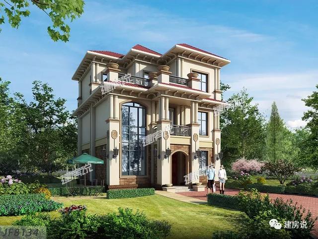 80平內(nèi)新農(nóng)村別墅房屋設(shè)計(jì)圖，小戶型也能建出大效果