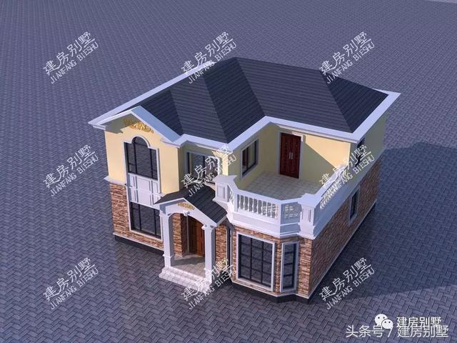 面寬11米左右的兩層別墅小樓設計圖，這2款很受歡迎