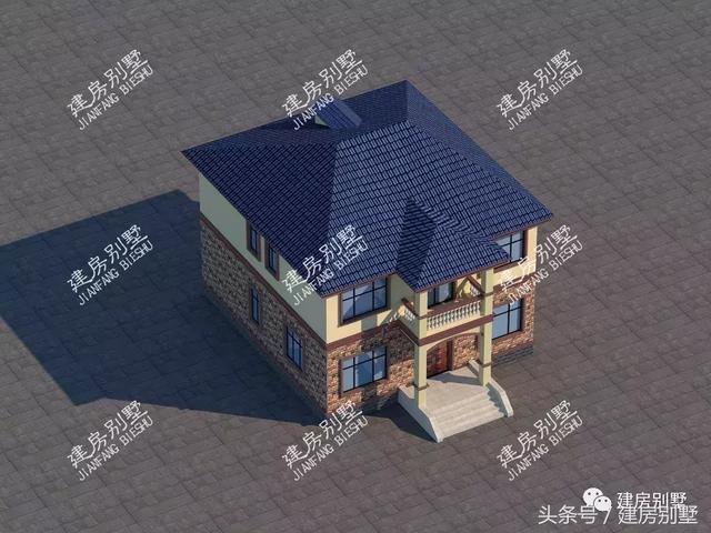 面寬11米左右的兩層別墅小樓設計圖，這2款很受歡迎