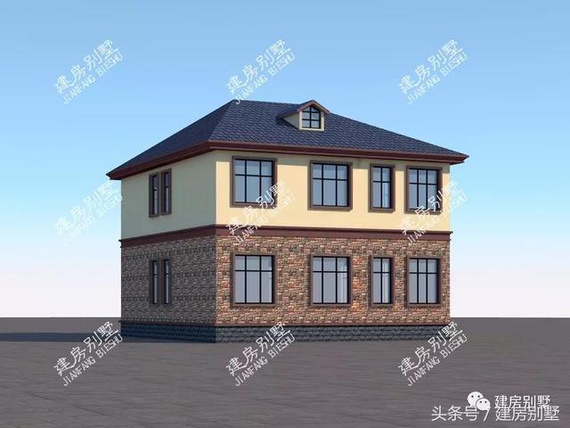 面寬11米左右的兩層別墅小樓設計圖，這2款很受歡迎