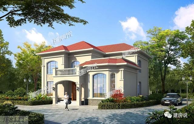 5款全新設(shè)計的兩層小樓房設(shè)計圖，回家建一棟，不再漂泊