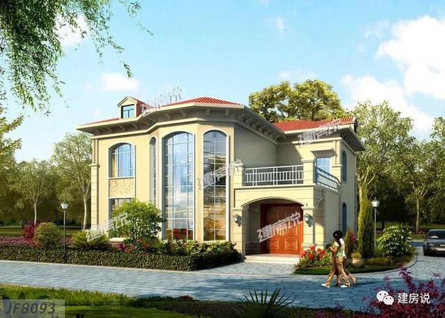 5款全新設(shè)計的兩層小樓房設(shè)計圖，回家建一棟，不再漂泊