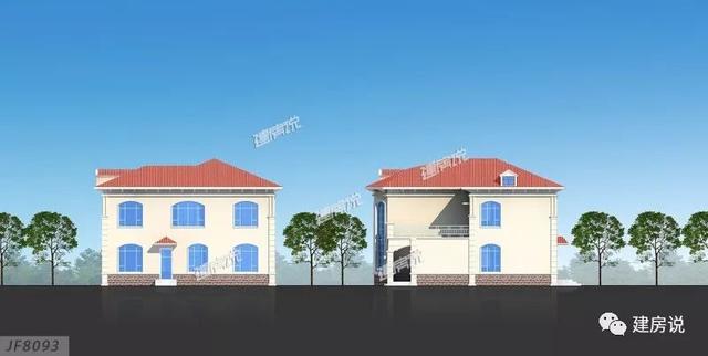 5款全新設(shè)計的兩層小樓房設(shè)計圖，回家建一棟，不再漂泊