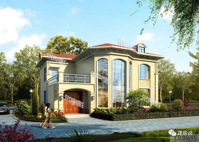 5款全新設(shè)計的兩層小樓房設(shè)計圖，回家建一棟，不再漂泊