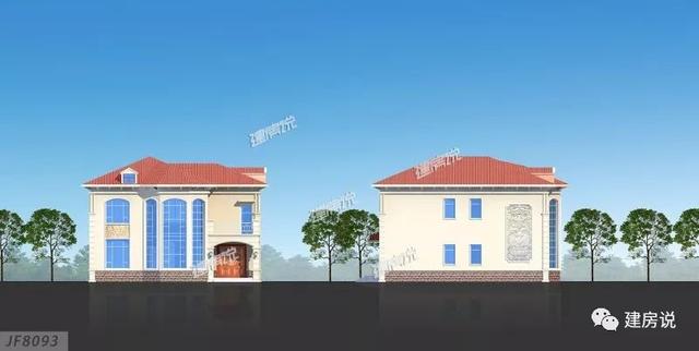 5款全新設(shè)計的兩層小樓房設(shè)計圖，回家建一棟，不再漂泊