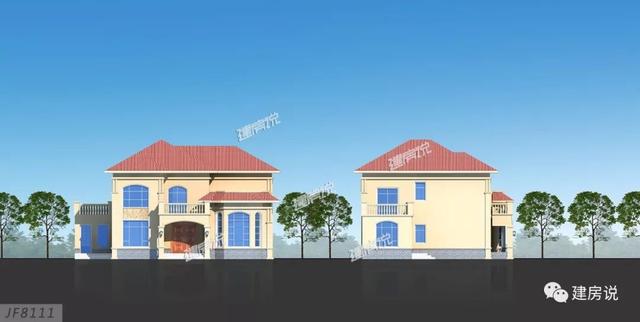 5款全新設(shè)計的兩層小樓房設(shè)計圖，回家建一棟，不再漂泊