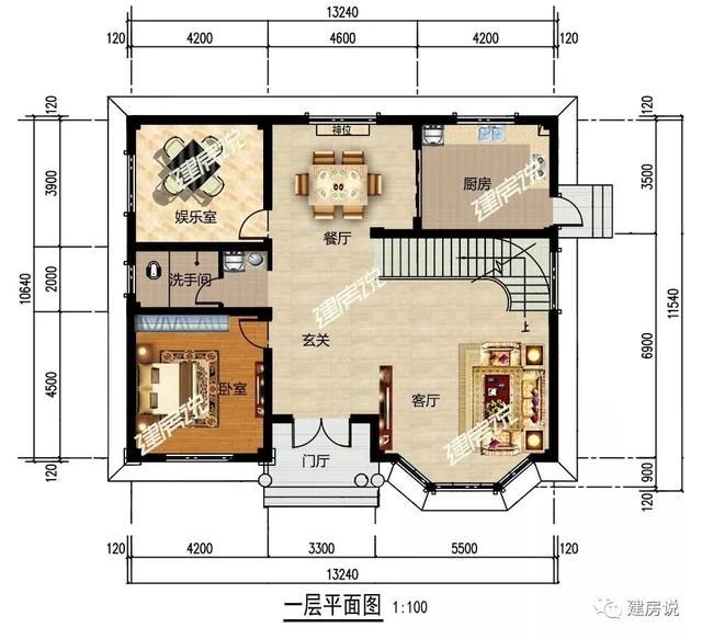 5款全新設(shè)計的兩層小樓房設(shè)計圖，回家建一棟，不再漂泊