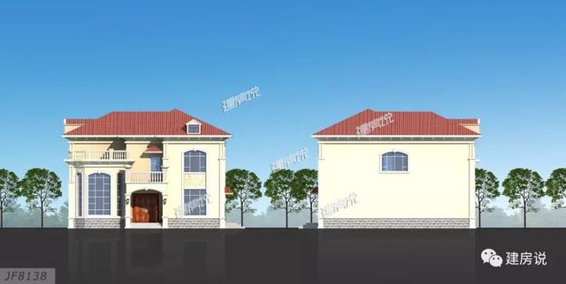 5款全新設(shè)計的兩層小樓房設(shè)計圖，回家建一棟，不再漂泊