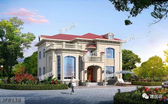 5款全新設(shè)計的兩層小樓房設(shè)計圖，回家建一棟，不再漂泊