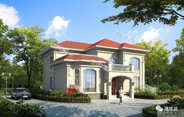 5款全新設(shè)計的兩層小樓房設(shè)計圖，回家建一棟，不再漂泊