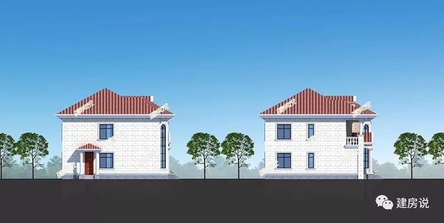 5款全新設(shè)計的兩層小樓房設(shè)計圖，回家建一棟，不再漂泊