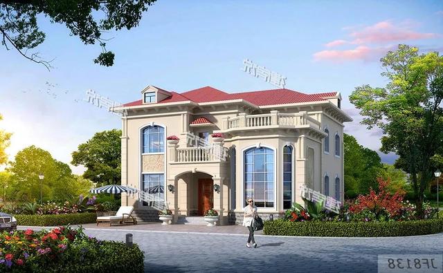 5款全新設(shè)計的兩層小樓房設(shè)計圖，回家建一棟，不再漂泊