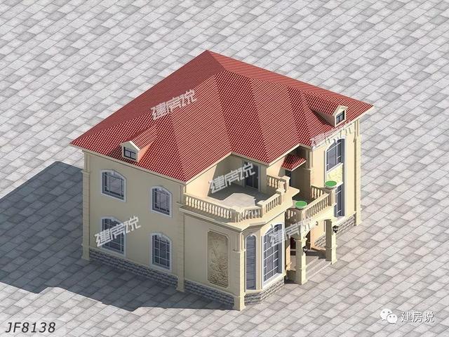 5款全新設(shè)計的兩層小樓房設(shè)計圖，回家建一棟，不再漂泊