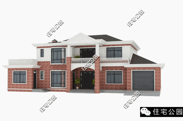 12X23米的雙層別墅，冬暖夏涼，含全圖預算