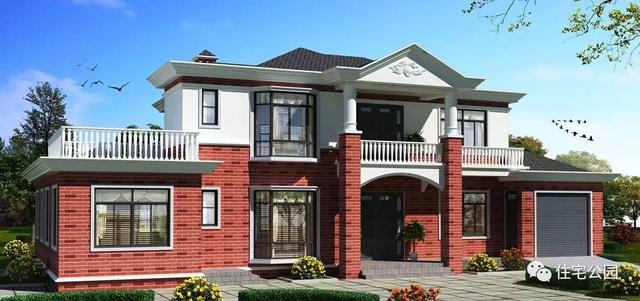 12X23米的雙層別墅，冬暖夏涼，含全圖預算