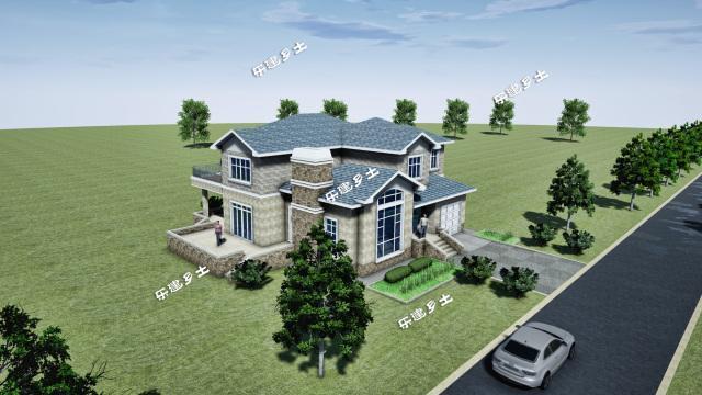 二層磚混結構鄉(xiāng)間小別墅全套圖紙分享！