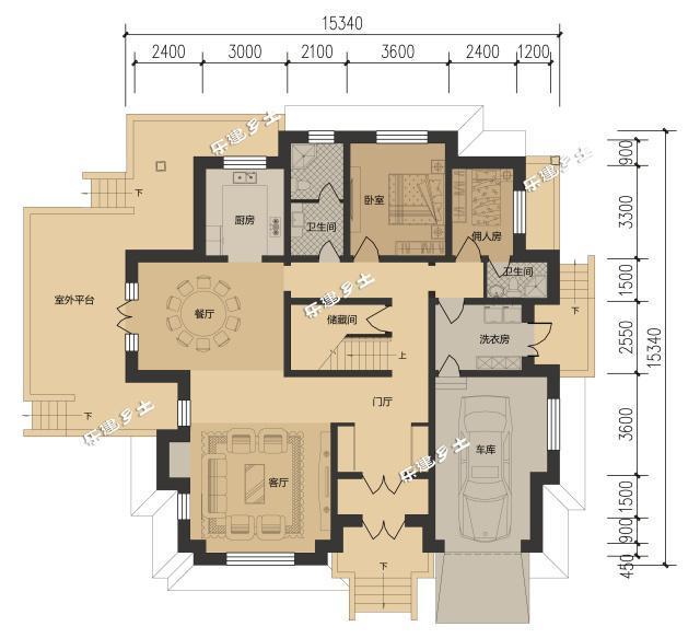二層磚混結構鄉(xiāng)間小別墅全套圖紙分享！