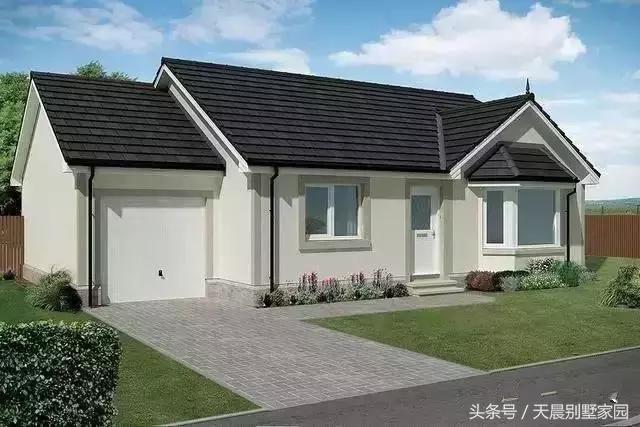 5套農(nóng)村自建一層別墅，一套比一套大氣美觀！含設(shè)計圖