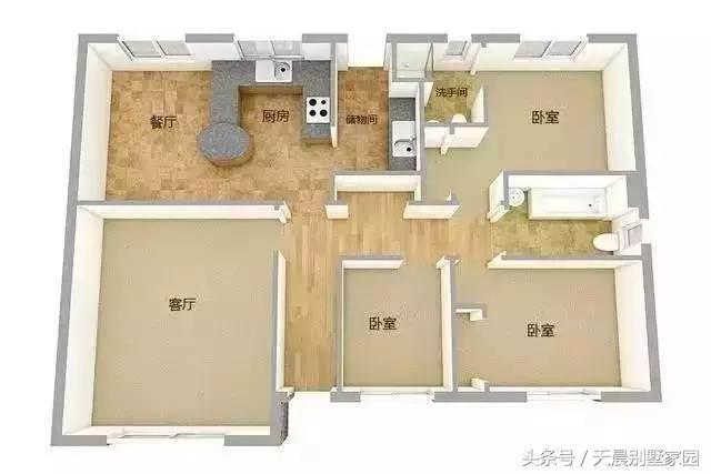 5套農(nóng)村自建一層別墅，一套比一套大氣美觀！含設(shè)計圖