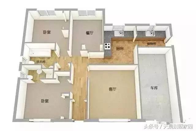 5套農(nóng)村自建一層別墅，一套比一套大氣美觀！含設(shè)計圖