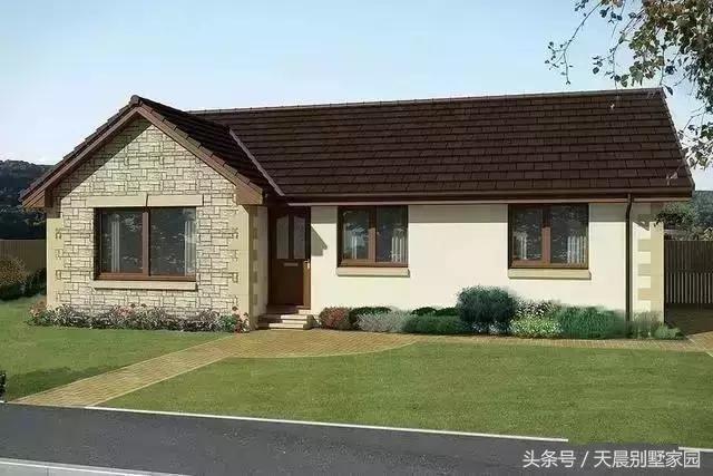 5套農(nóng)村自建一層別墅，一套比一套大氣美觀！含設(shè)計圖