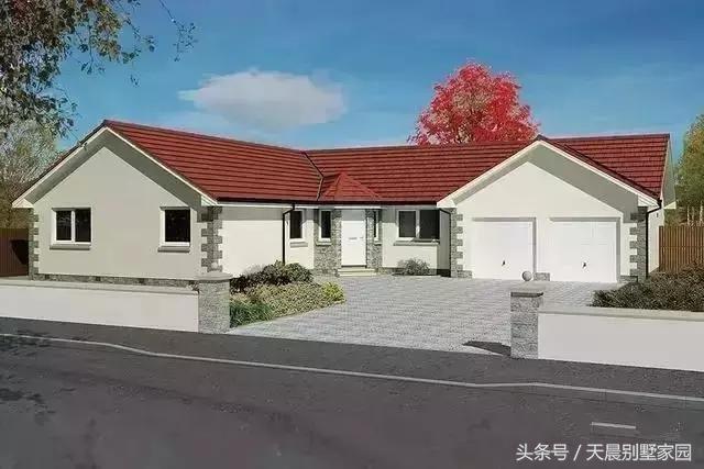 5套農(nóng)村自建一層別墅，一套比一套大氣美觀！含設(shè)計圖