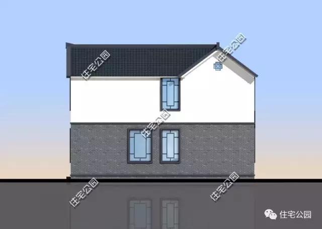 13X13米農(nóng)村2層別墅，布局有序風景好，含預(yù)算！
