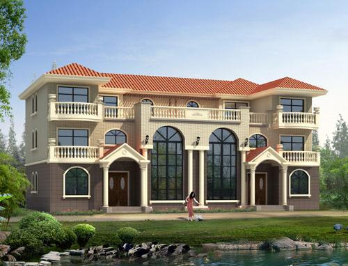 7套適合農(nóng)村自建的雙拼別墅，5套最美，6套最便宜