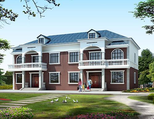 7套適合農(nóng)村自建的雙拼別墅，5套最美，6套最便宜