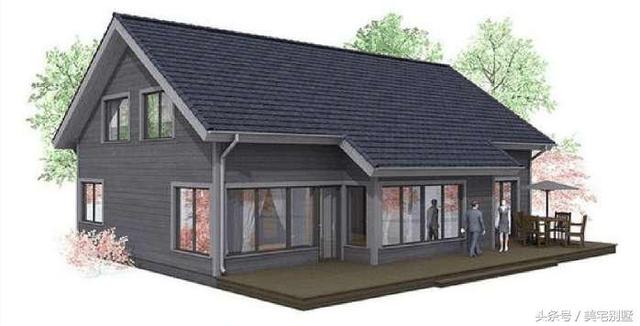 單層帶閣樓，適合限高地區(qū)農(nóng)村自建房，您看這個怎么樣？