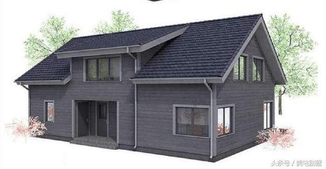 單層帶閣樓，適合限高地區(qū)農(nóng)村自建房，您看這個怎么樣？