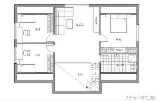 單層帶閣樓，適合限高地區(qū)農(nóng)村自建房，您看這個怎么樣？