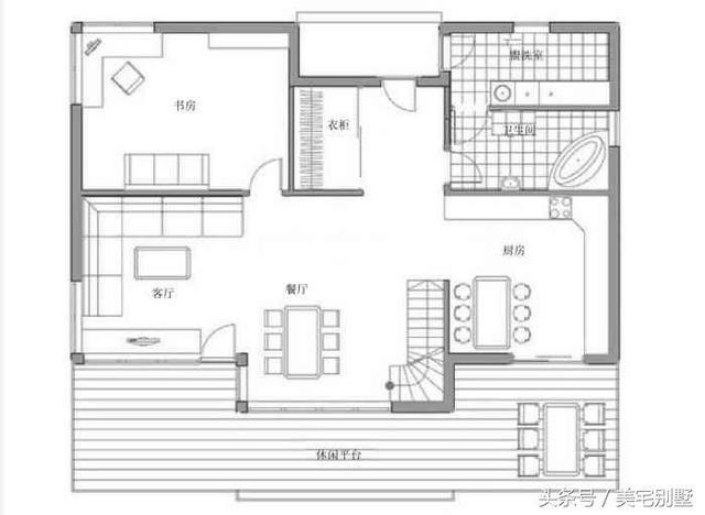 單層帶閣樓，適合限高地區(qū)農(nóng)村自建房，您看這個怎么樣？