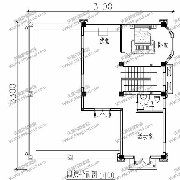 農(nóng)村四層歐式別墅設(shè)計圖，別具一格的奢華享受！